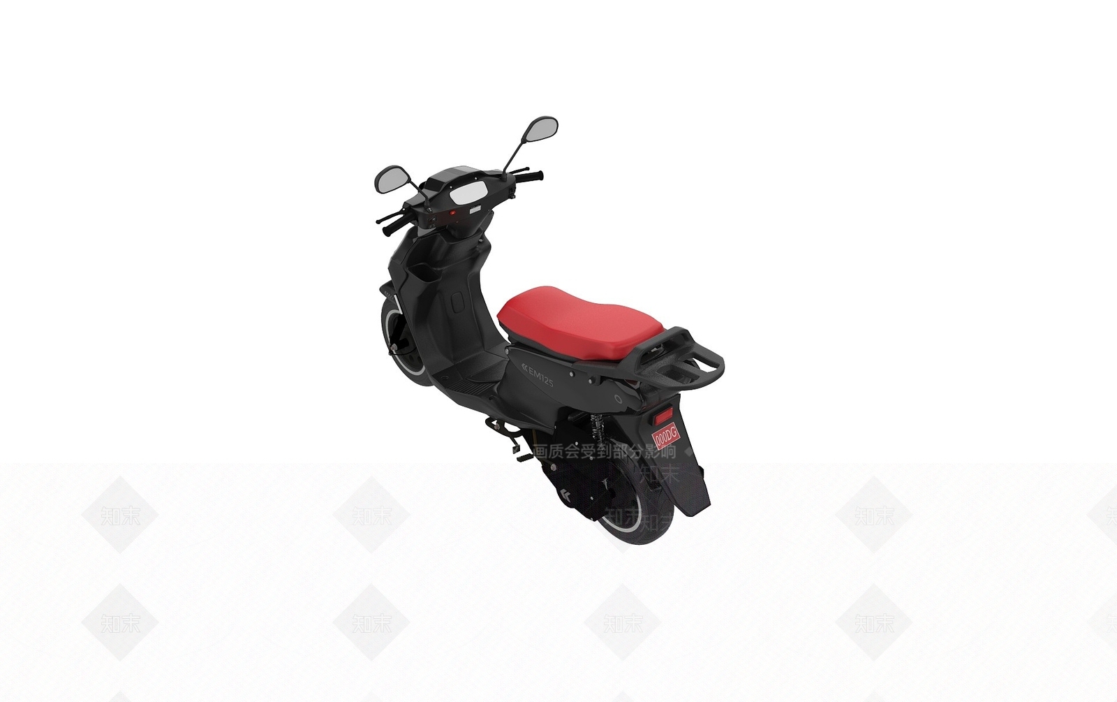 现代摩托车3D模型下载【ID:1194535265】
