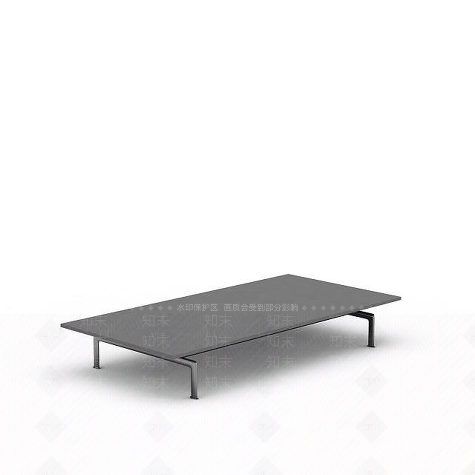 现代书桌3D模型下载【ID:1198941636】