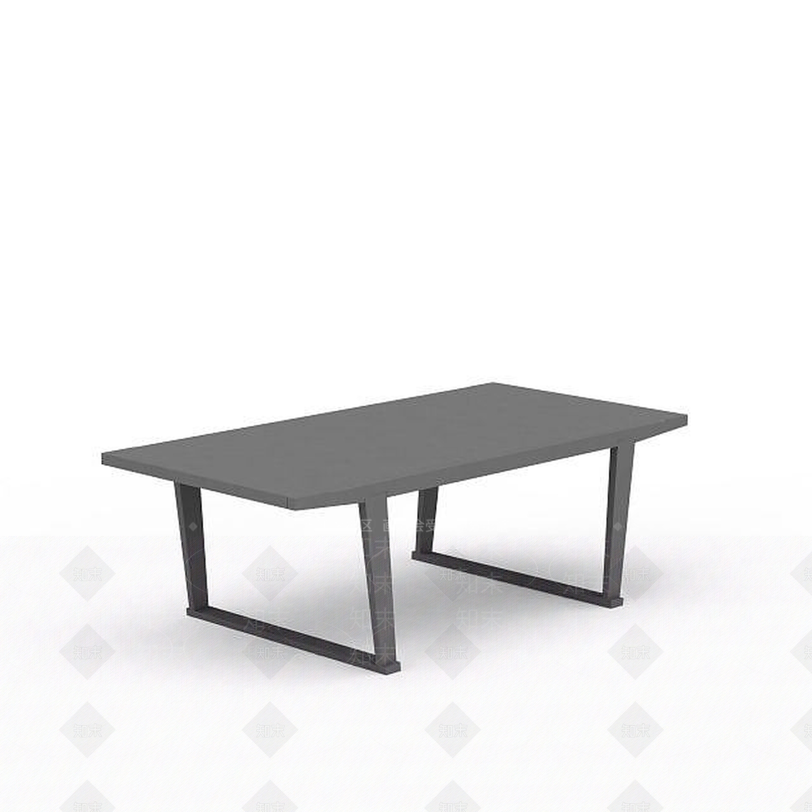 现代书桌3D模型下载【ID:1198952925】