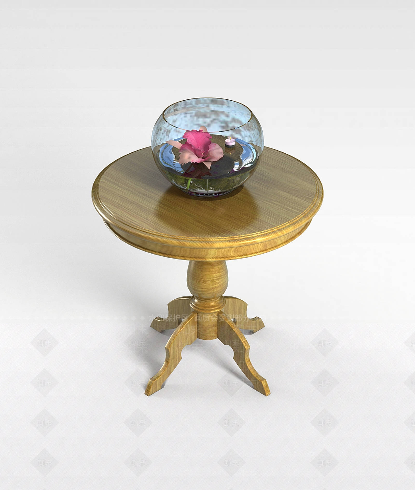 现代书桌3D模型下载【ID:1194540450】