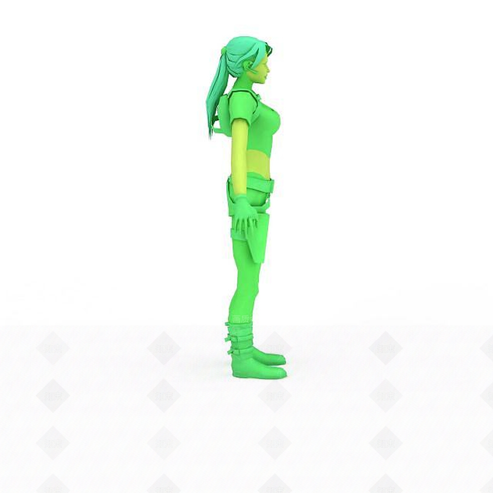 现代公用器材3D模型下载【ID:1198940821】