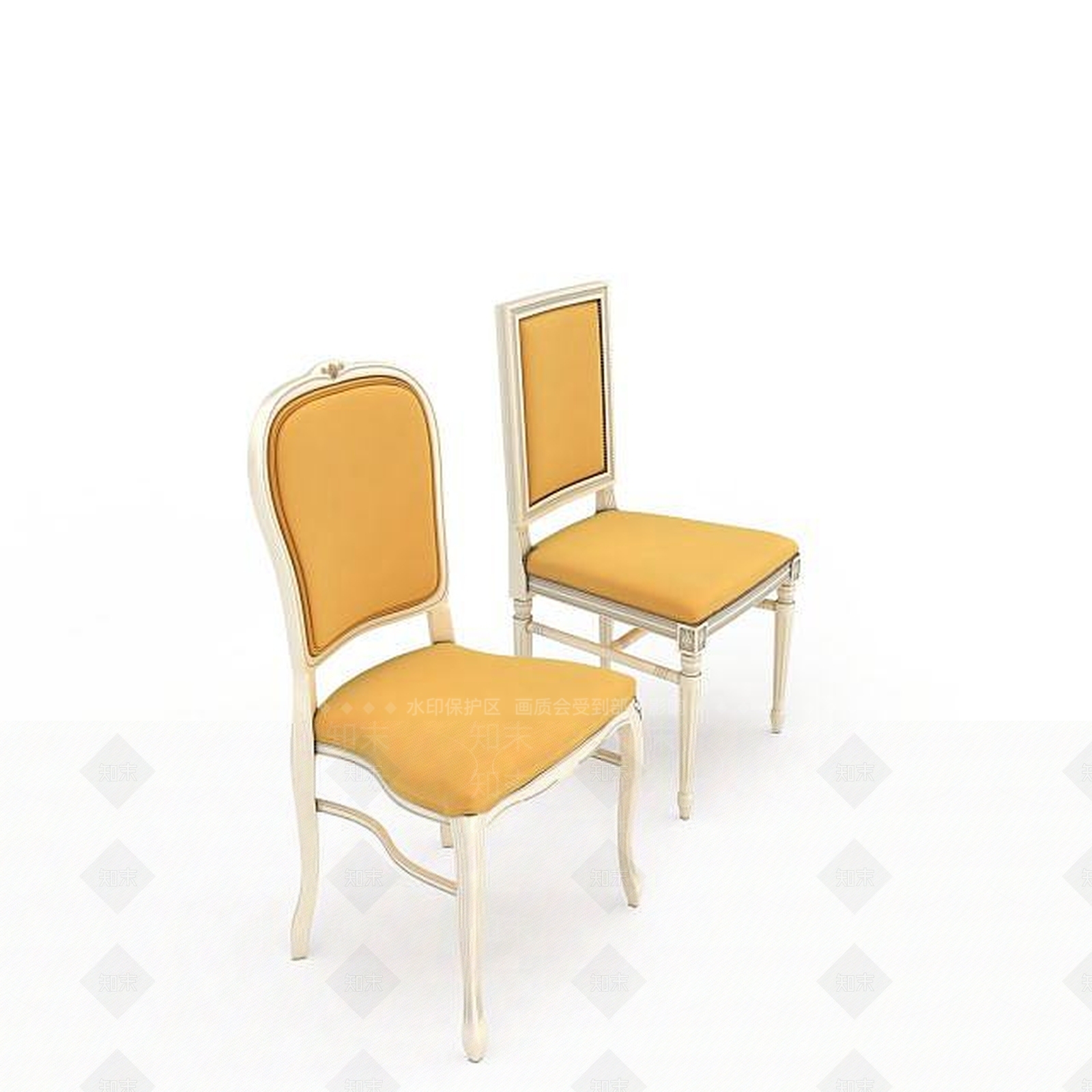 现代休闲椅3D模型下载【ID:1198940489】