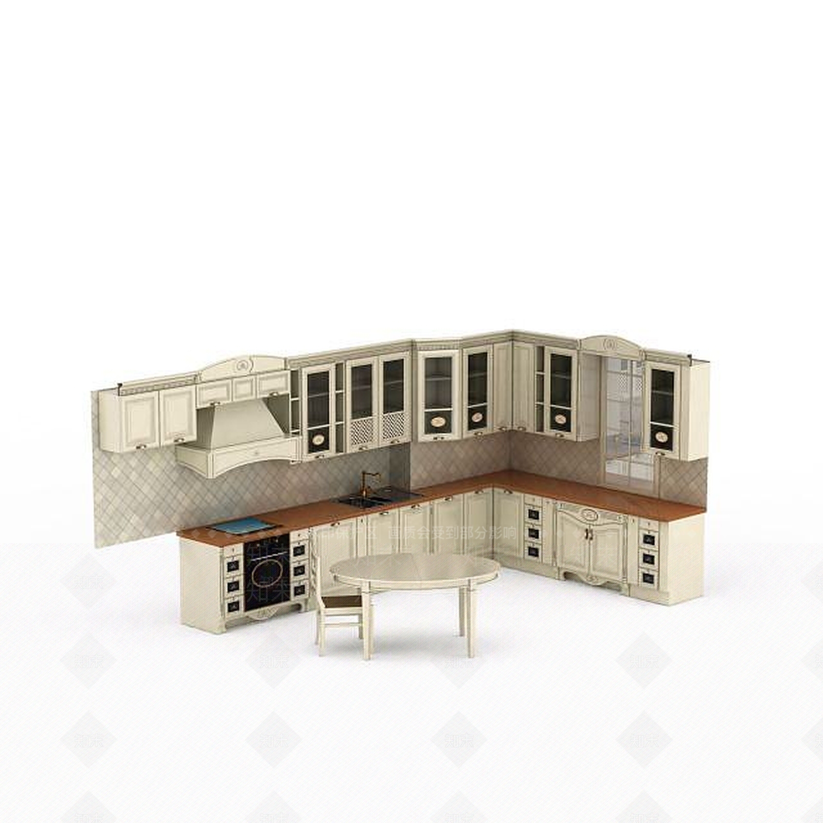 现代衣柜3D模型下载【ID:1194542771】
