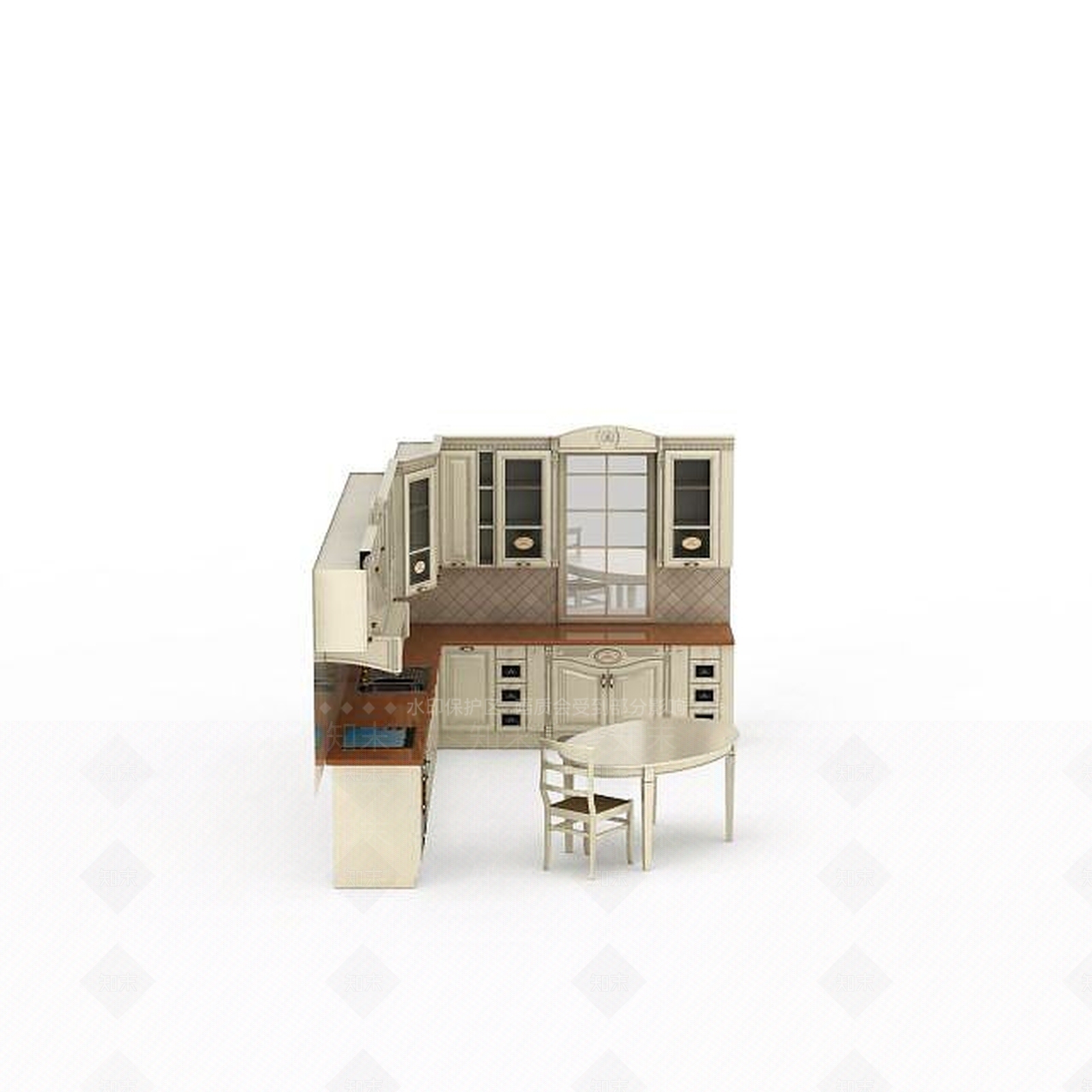 现代衣柜3D模型下载【ID:1194542771】