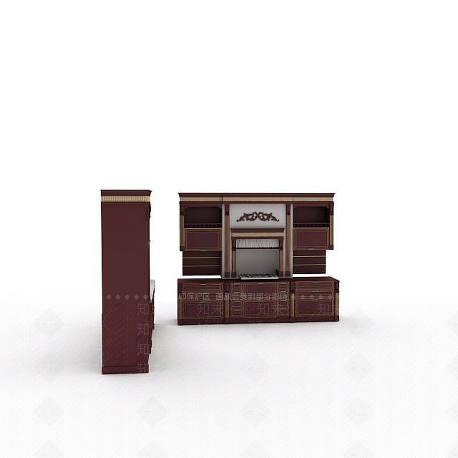 现代厨具3D模型下载【ID:1194543715】