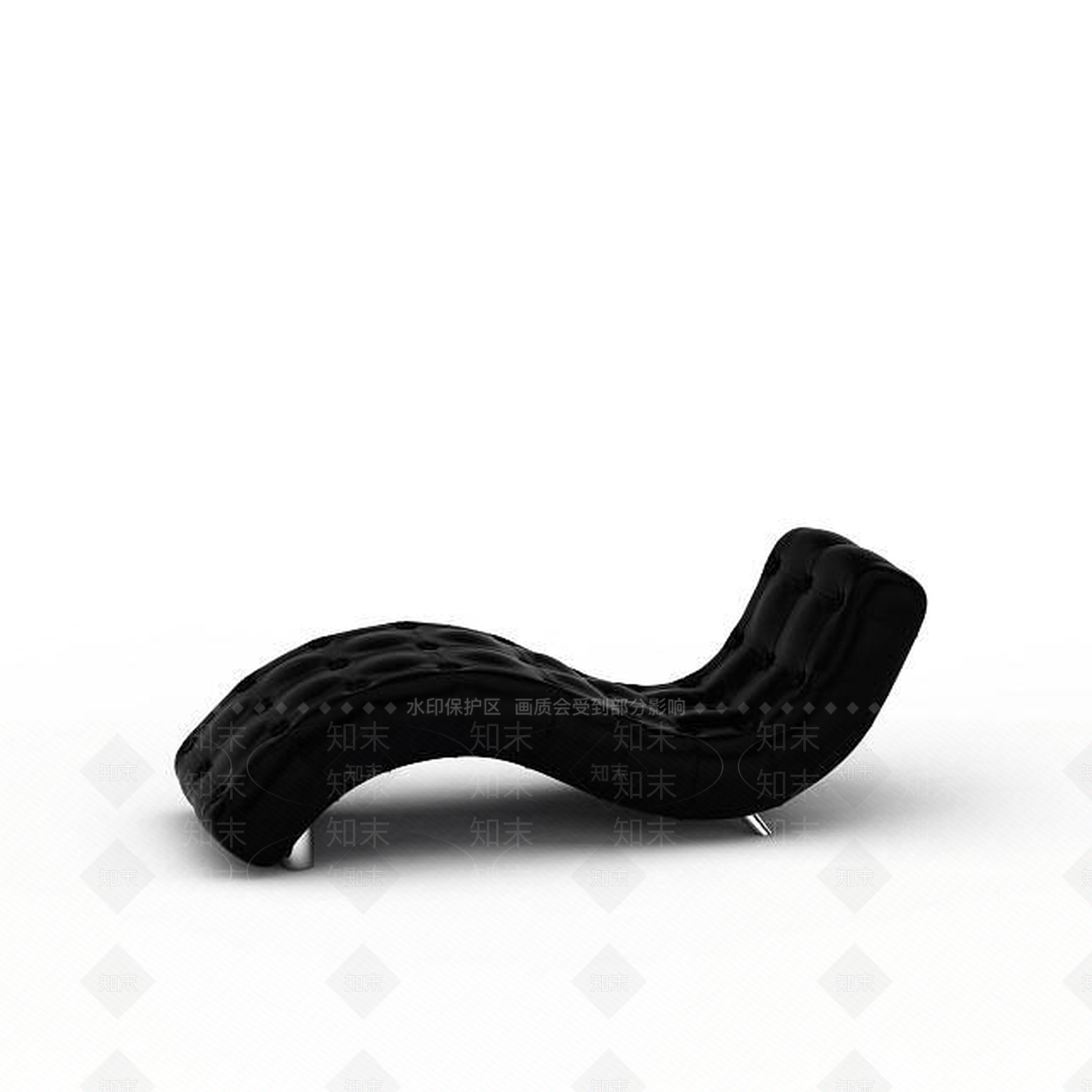 现代双人沙发3D模型下载【ID:1194544199】
