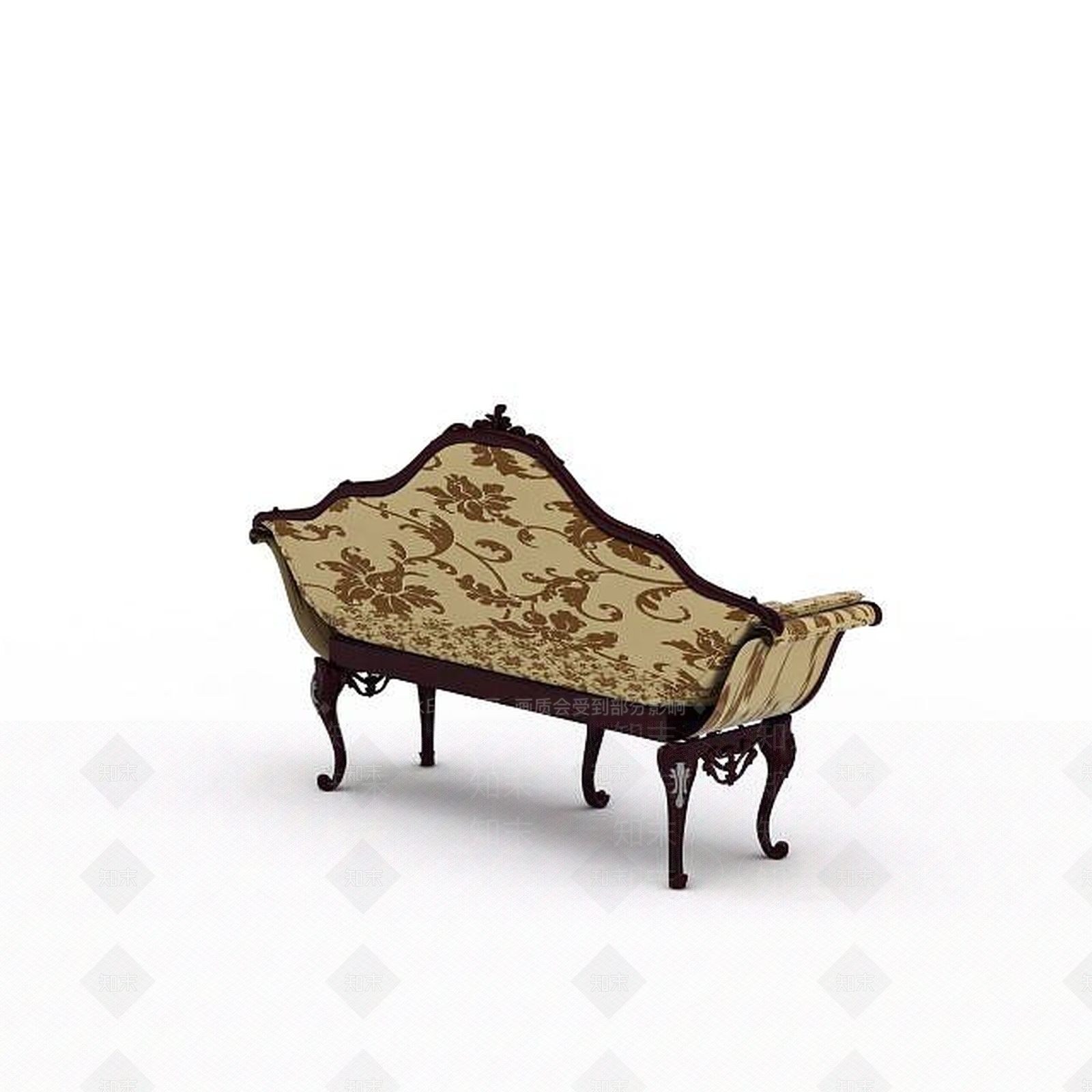 现代双人沙发3D模型下载【ID:1198951222】