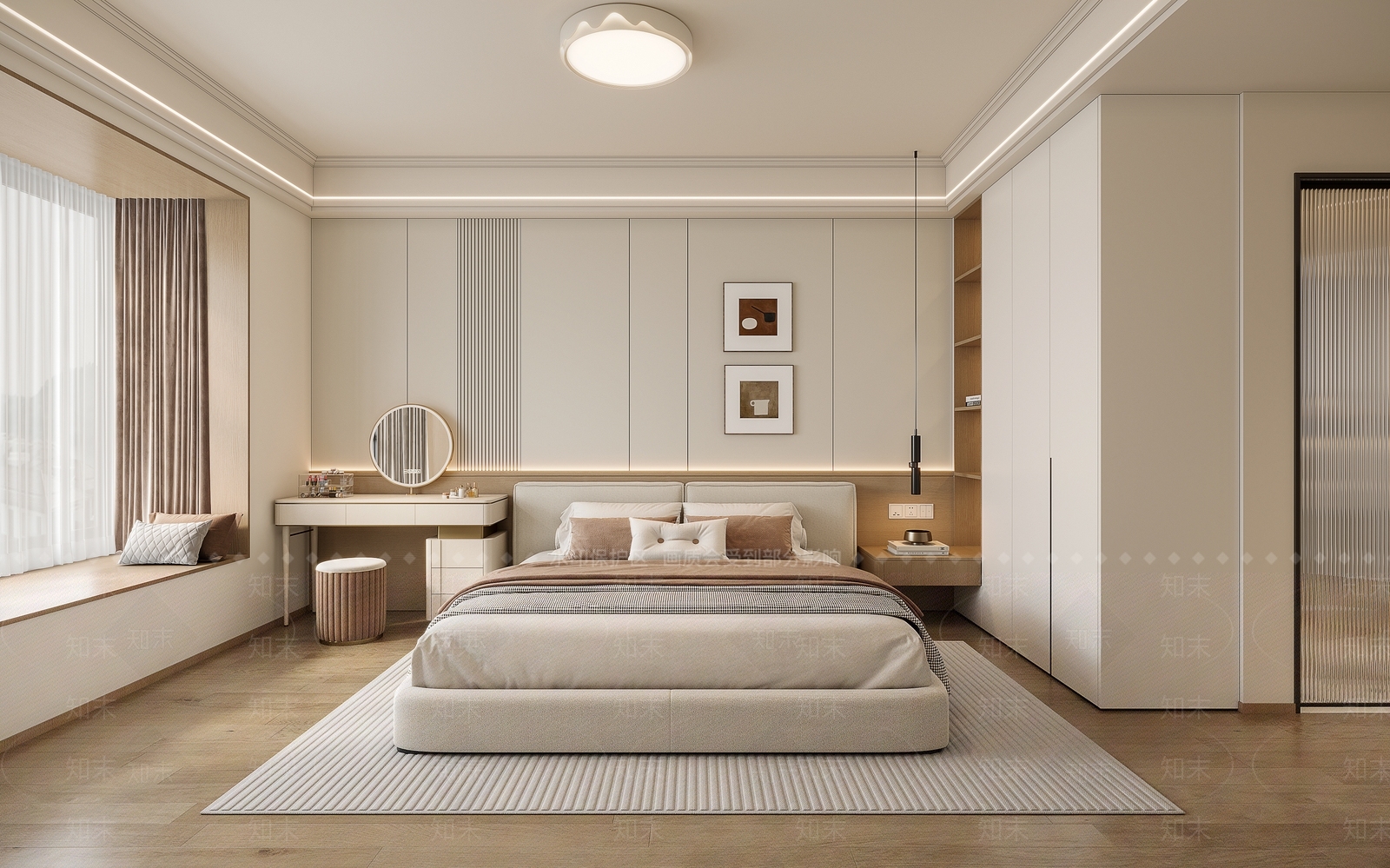 梳妆台梳妆台3D模型下载【ID:1227353600】