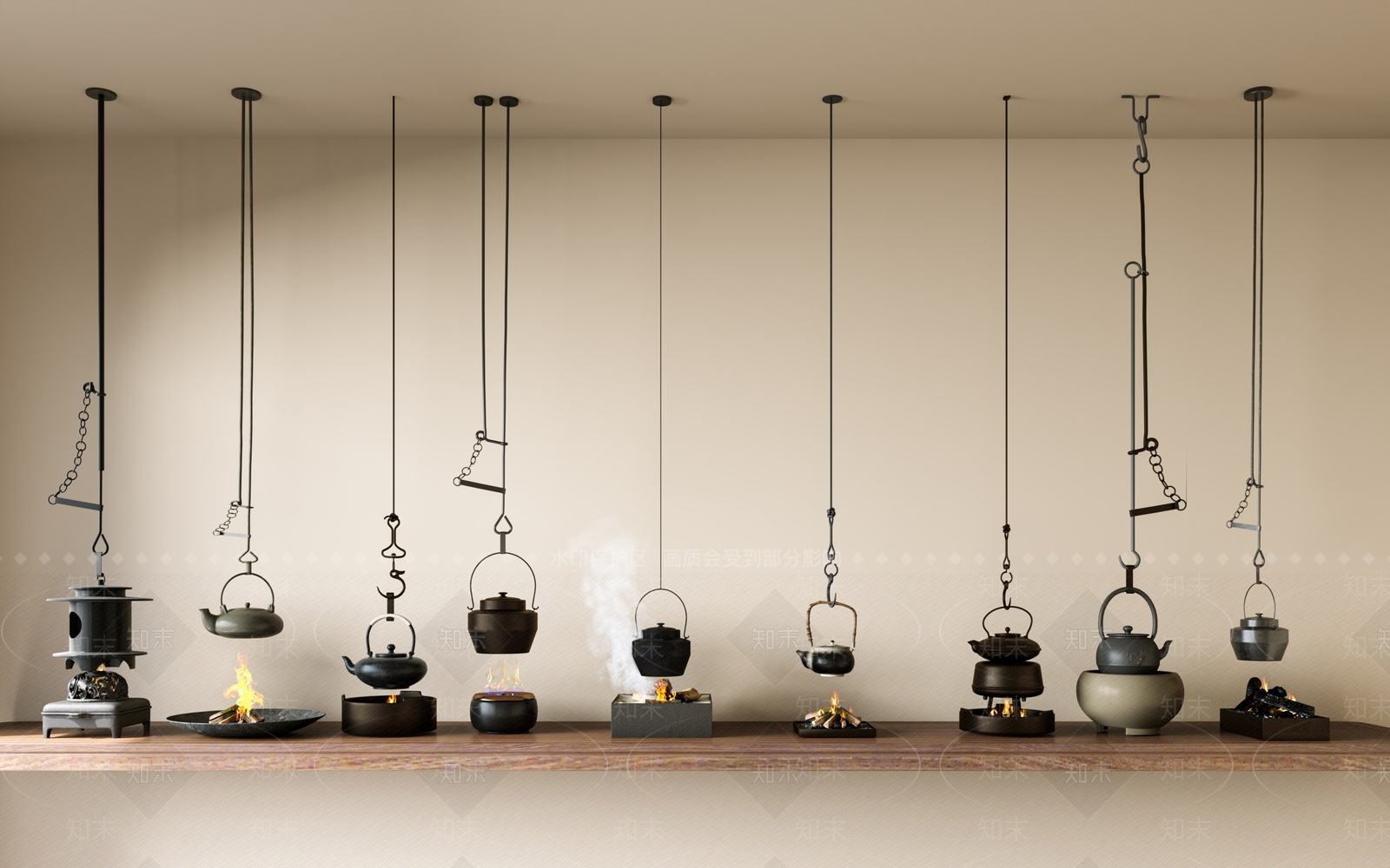 茶具3D模型下载【ID:1194548330】