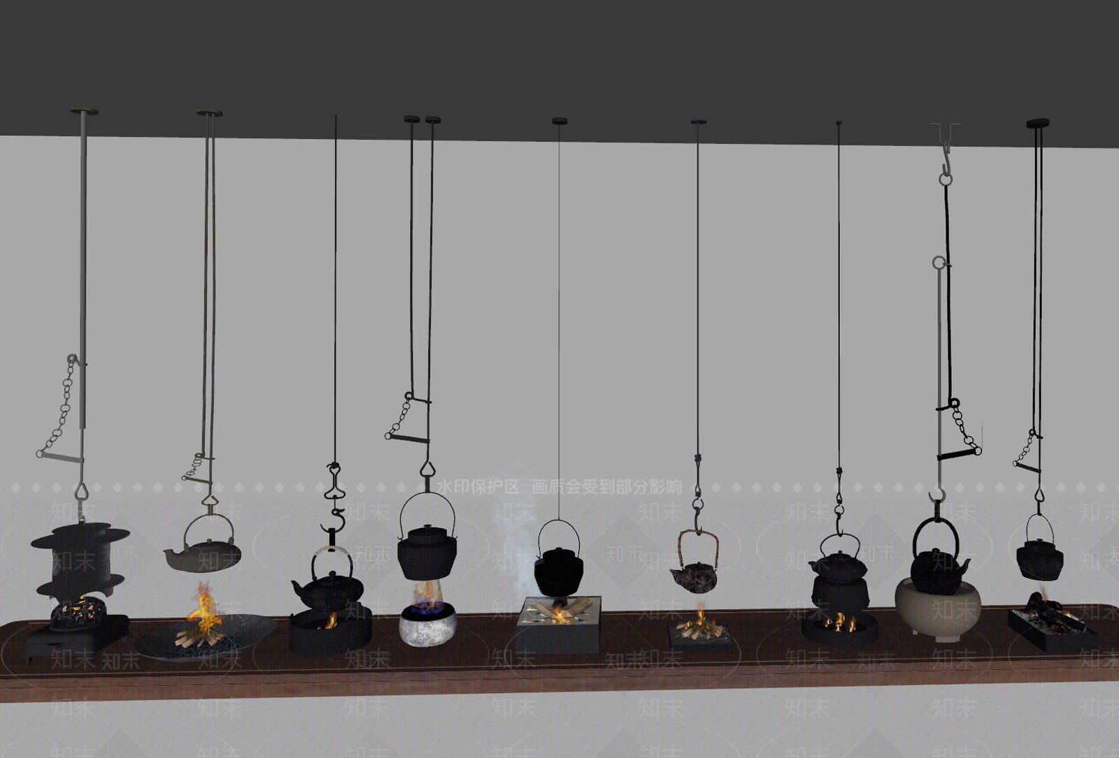 茶具SU模型下载【ID:1194548428】