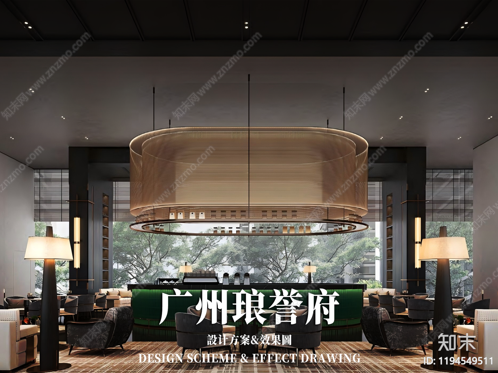 意式轻奢售楼处下载【ID:1194549511】