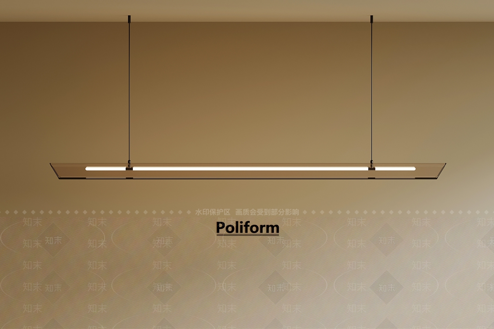 现代餐厅吊灯3D模型下载【ID:1194549694】