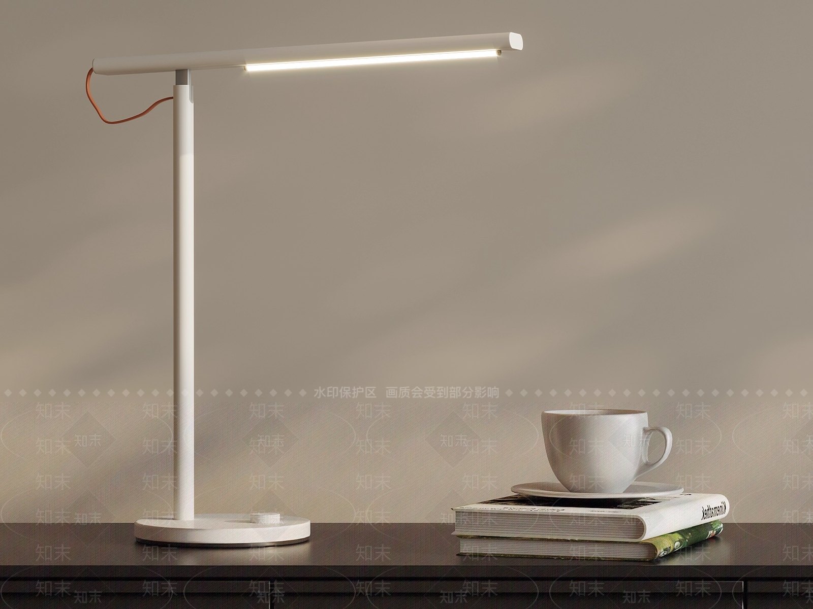 现代台灯SU模型下载【ID:1194550188】