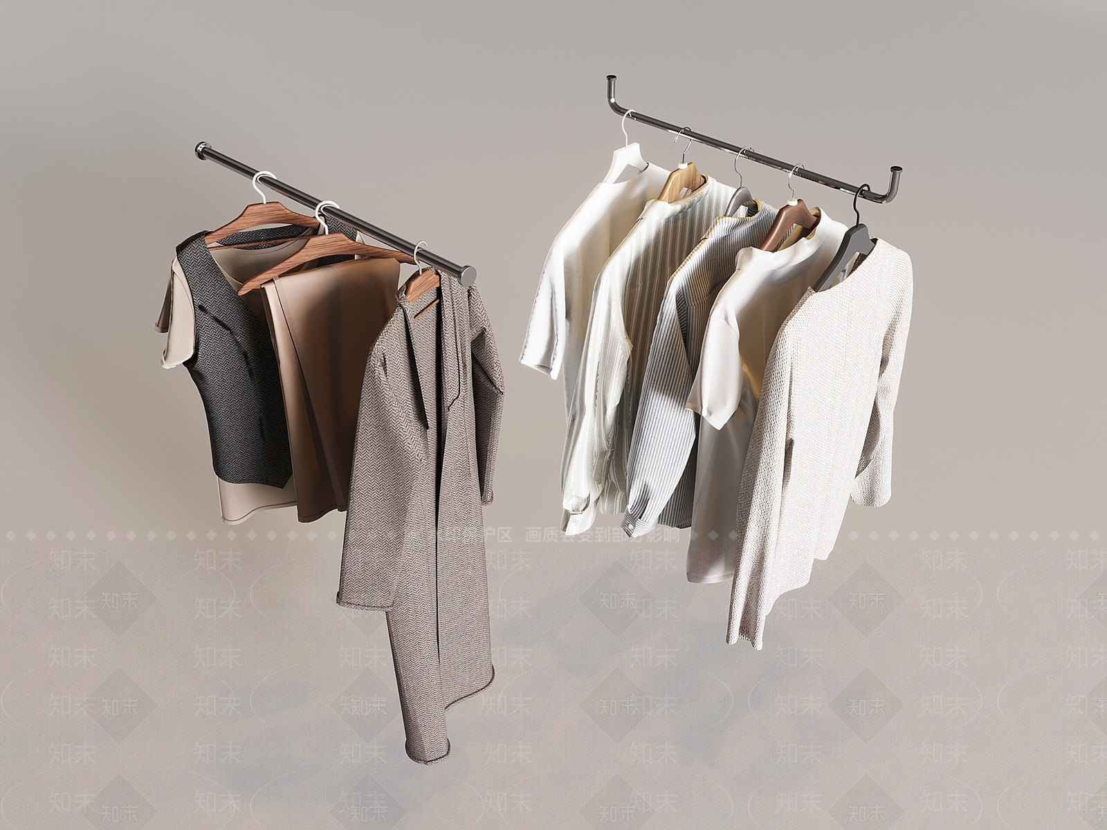 衣服SU模型下载【ID:1194551122】