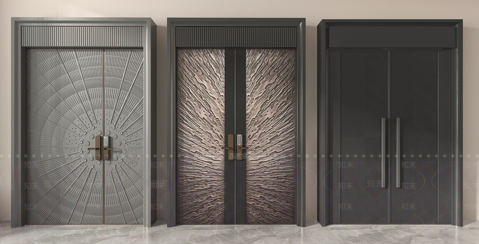 现代双开门SU模型下载【ID:1194551985】