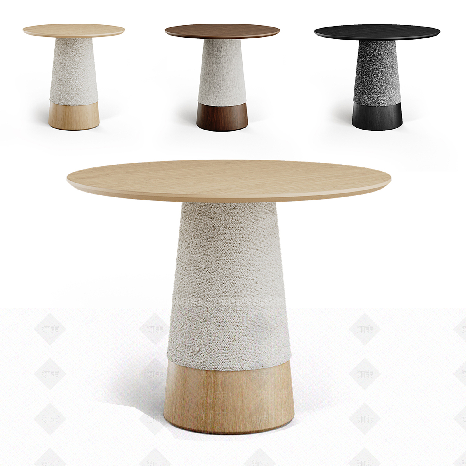 北欧餐桌3D模型下载【ID:1194556674】