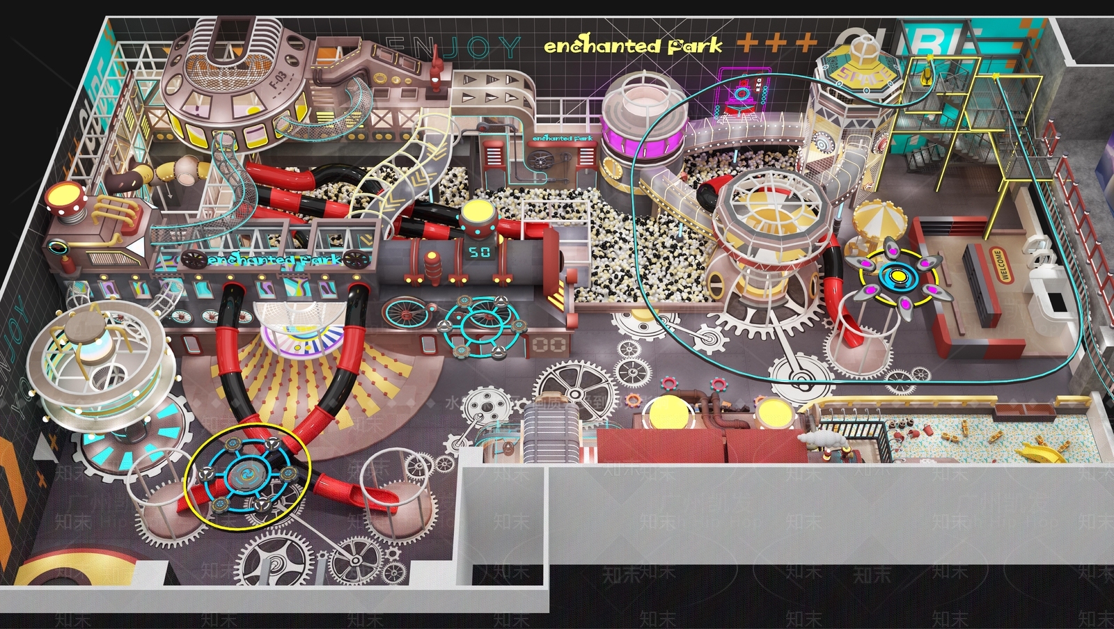 现代其他展厅3D模型下载【ID:1215133737】