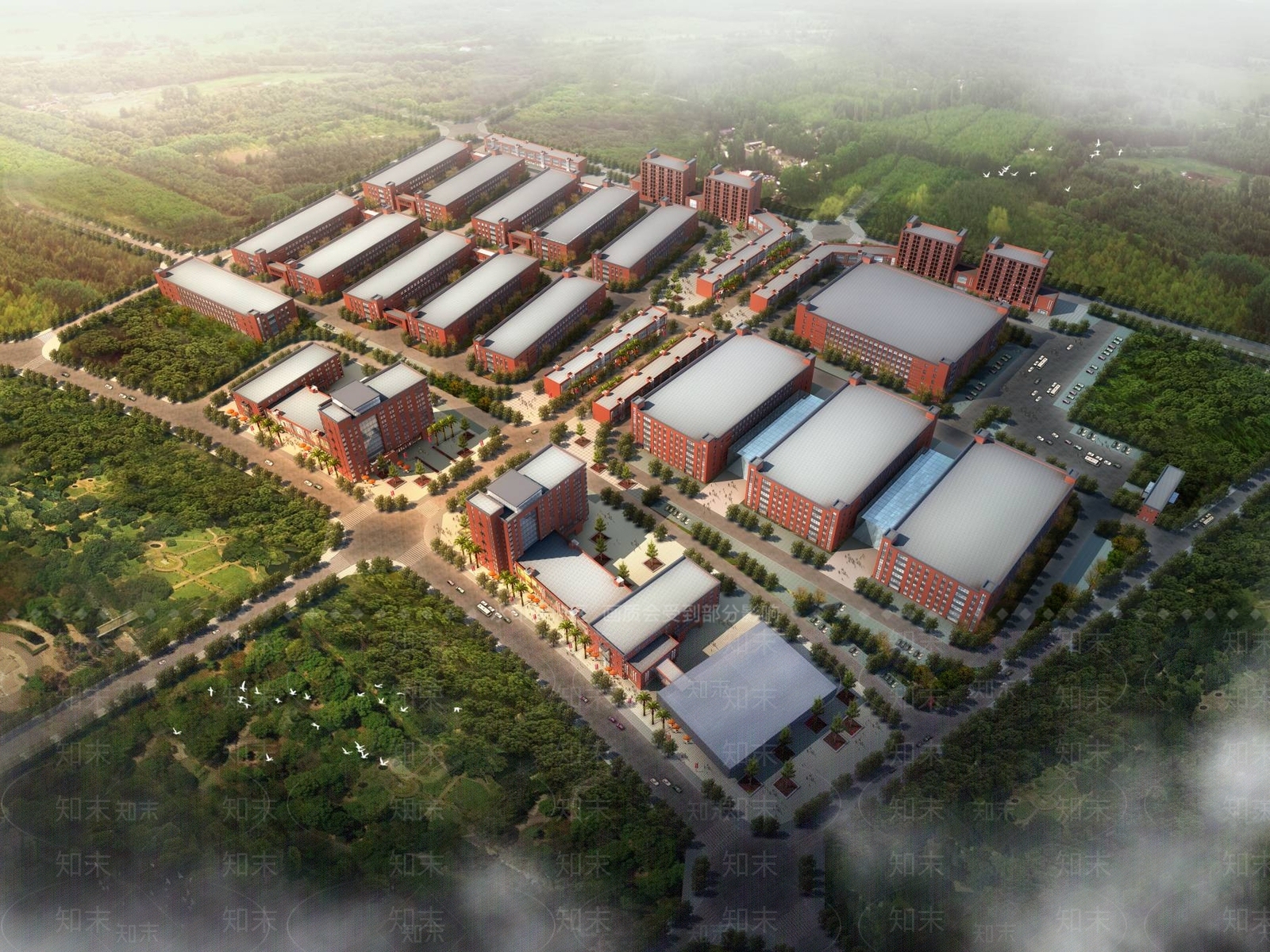 现代厂房3D模型下载【ID:1194562912】