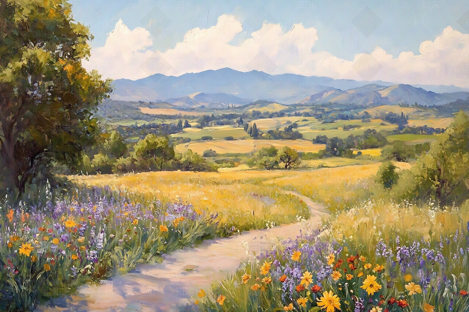 法式欧式油画贴图下载【ID:1194562989】