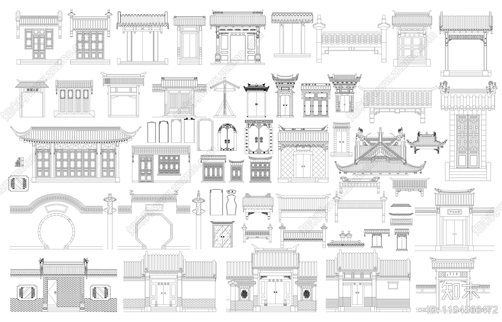其他古建筑施工图下载【ID:1194566472】