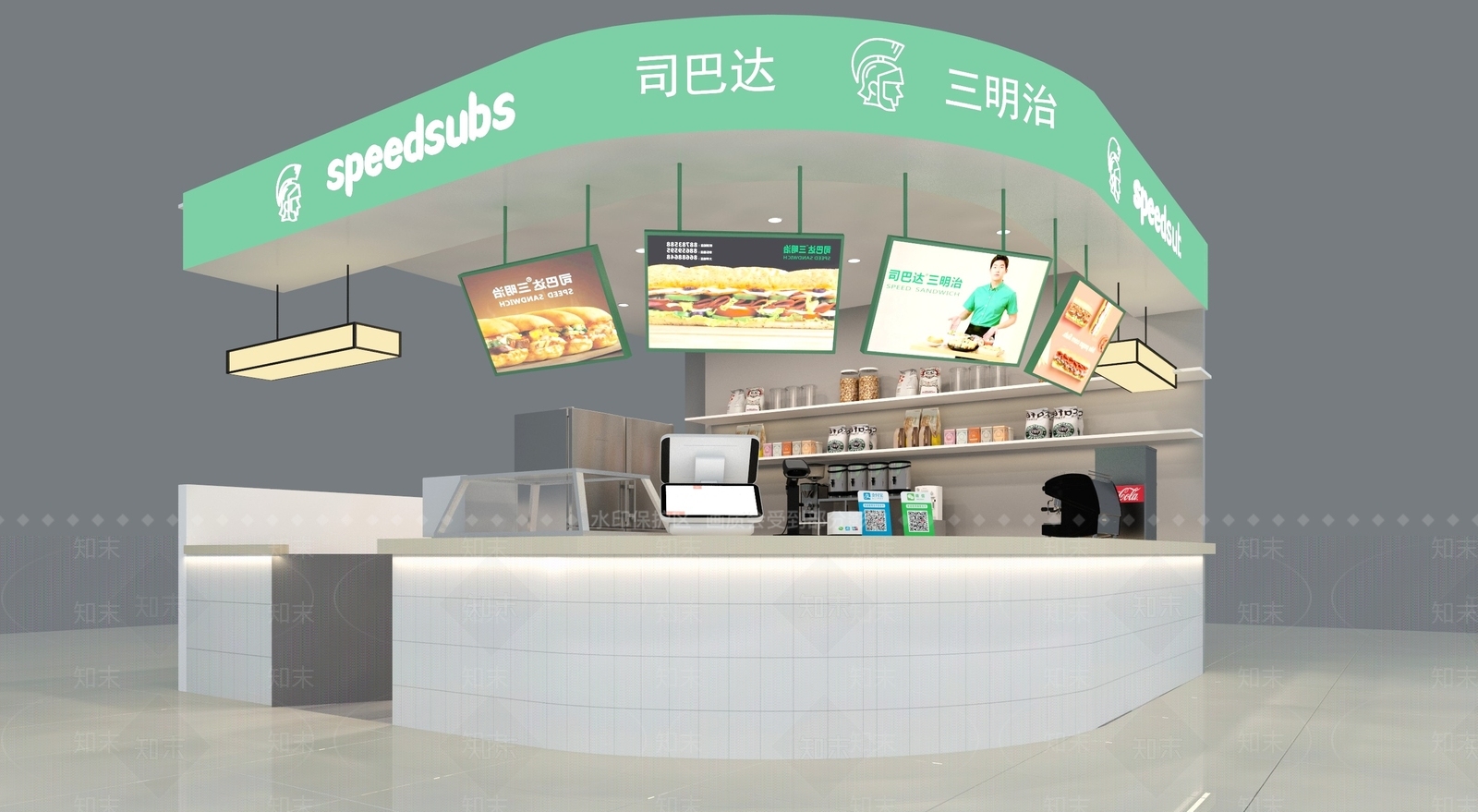 现代其他餐饮空间3D模型下载【ID:1194567213】