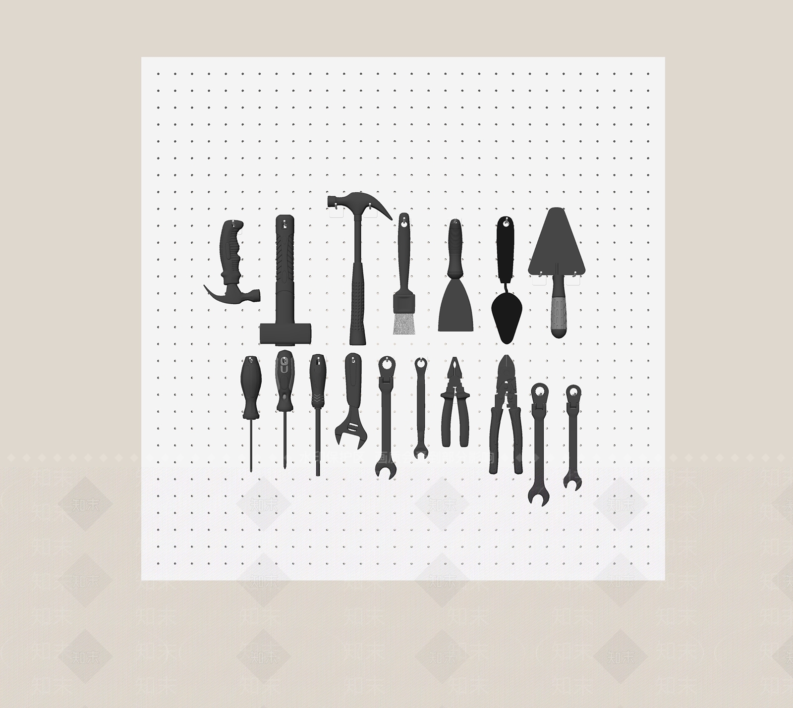 工具SU模型下载【ID:1194568479】
