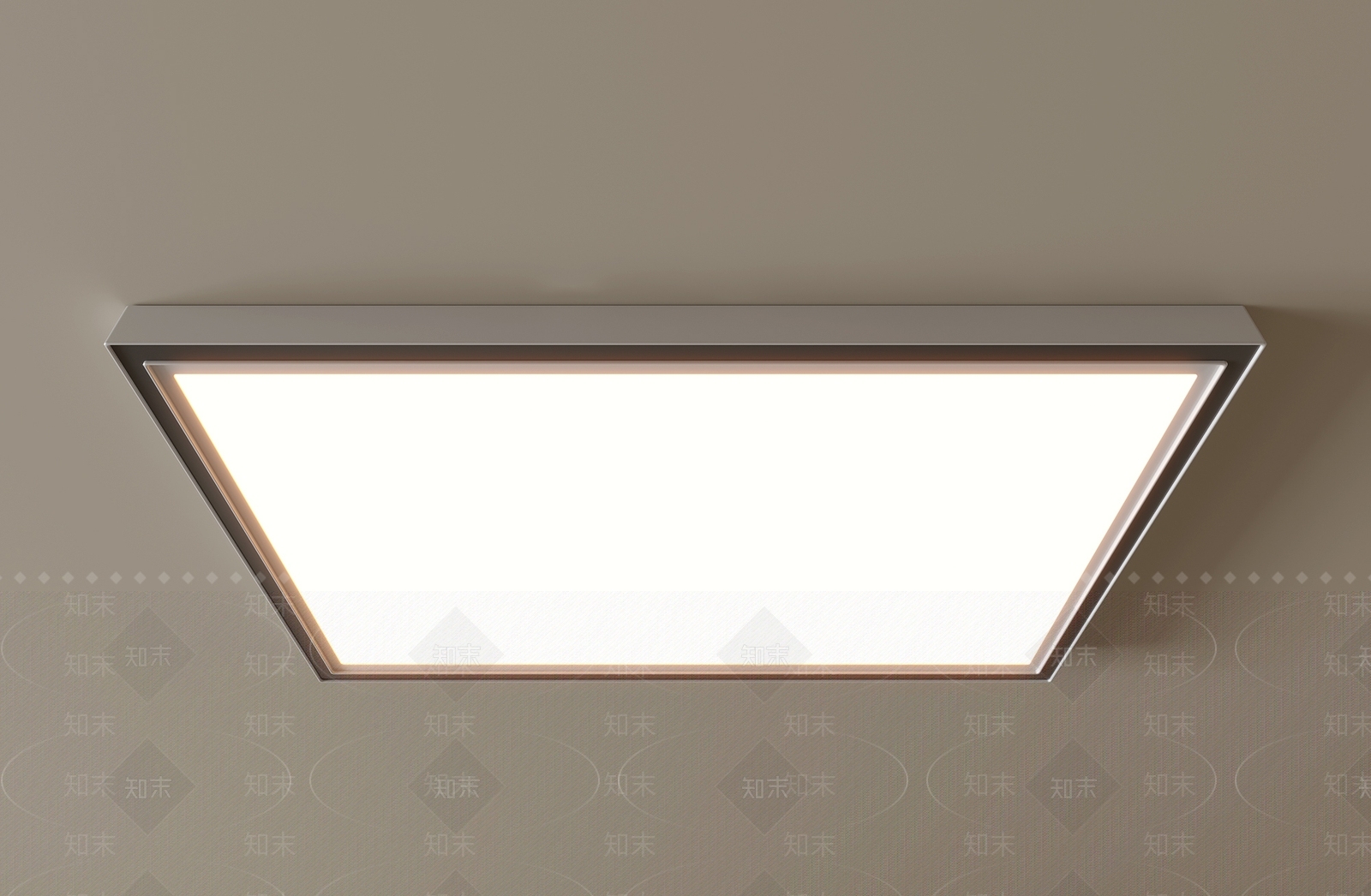 现代吸顶灯SU模型下载【ID:1194576059】