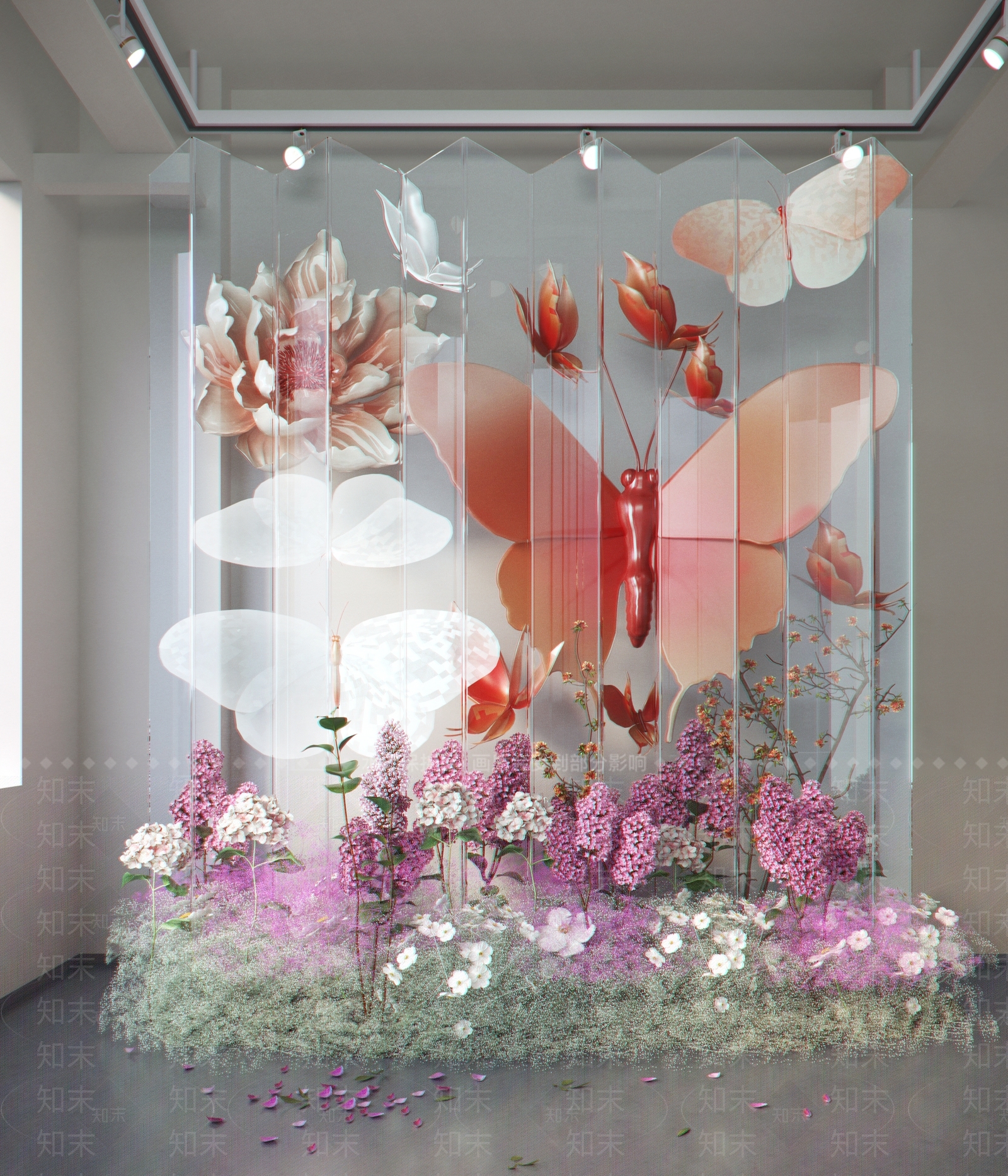 现代艺术装置3D模型下载【ID:1194581608】