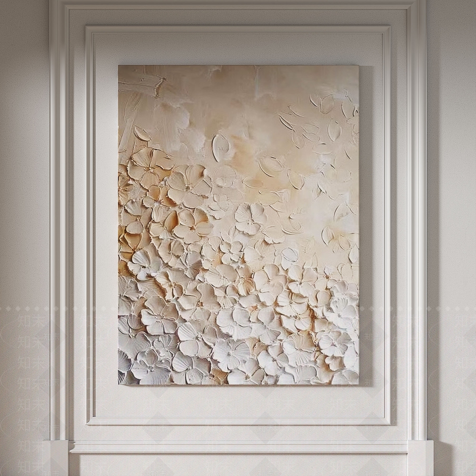 现代侘寂挂画3D模型下载【ID:1194583707】