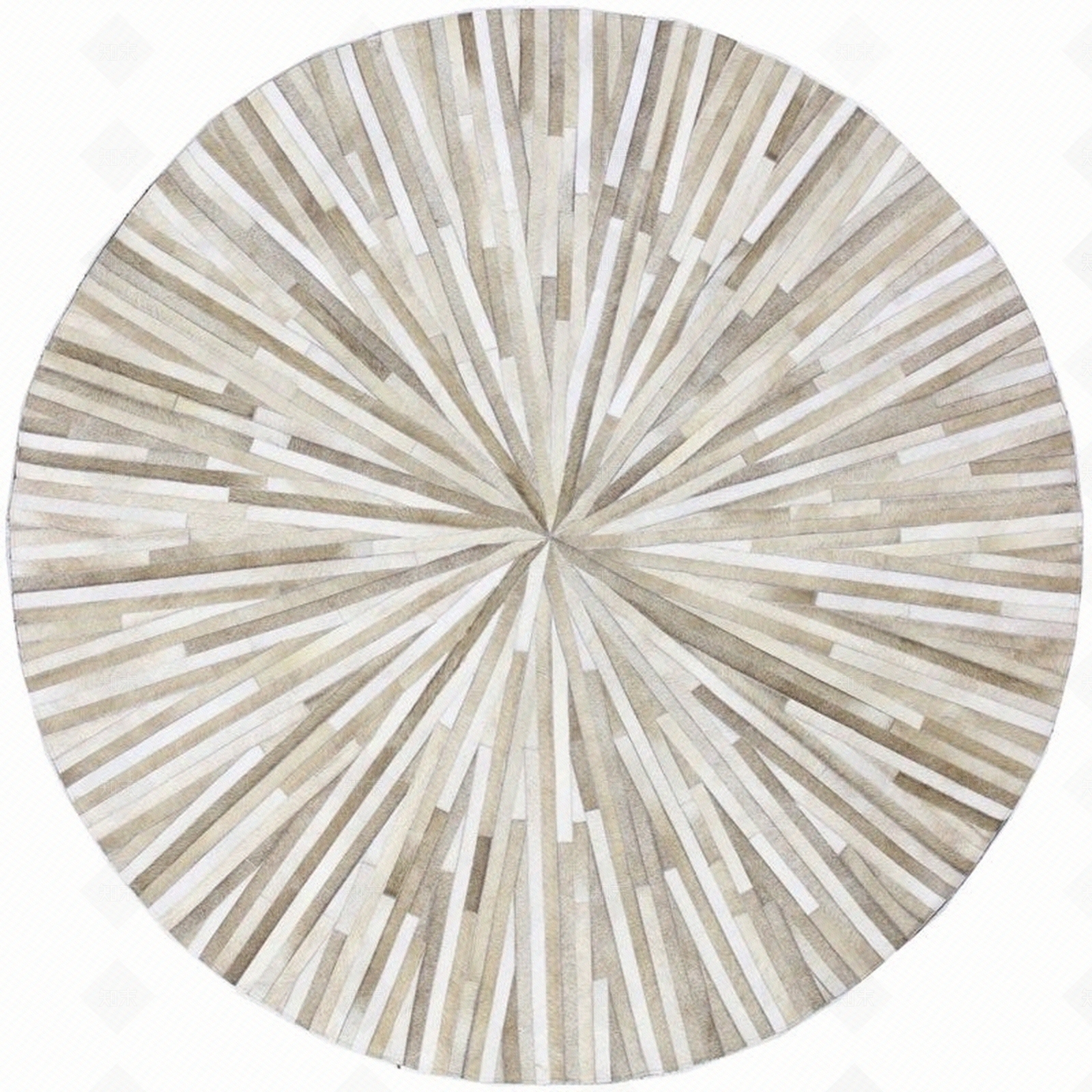 新中式现代圆形地毯贴图下载【ID:1194636530】