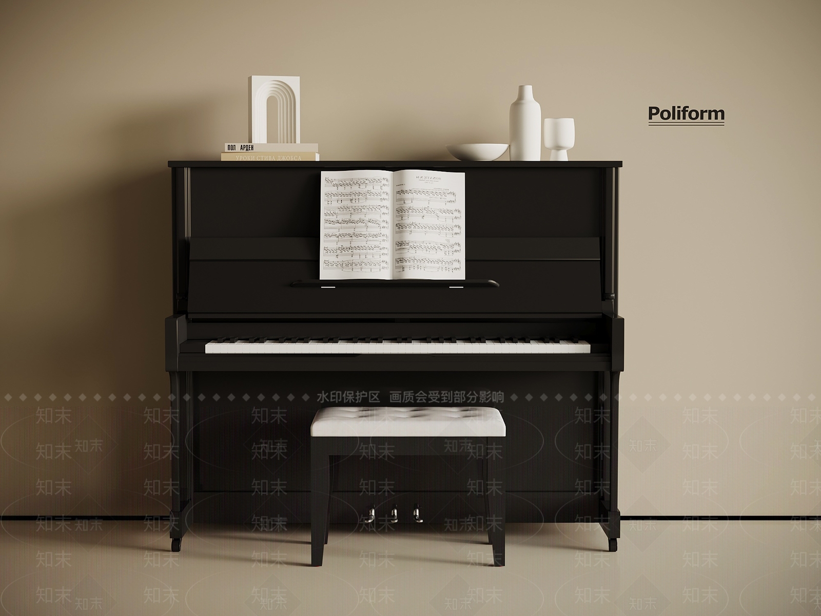 乐器3D模型下载【ID:1194592508】