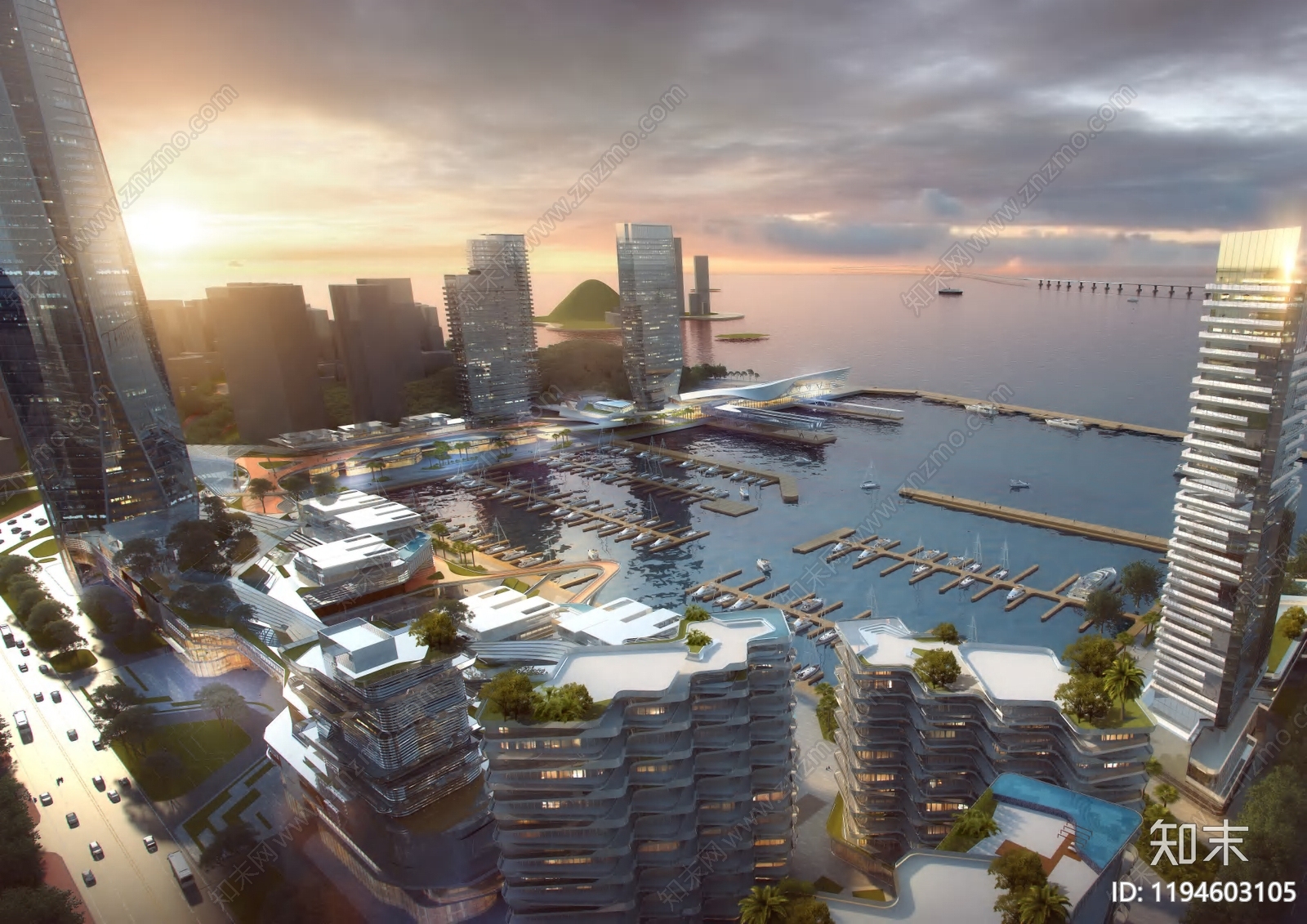 现代商业综合体建筑下载【ID:1194603105】