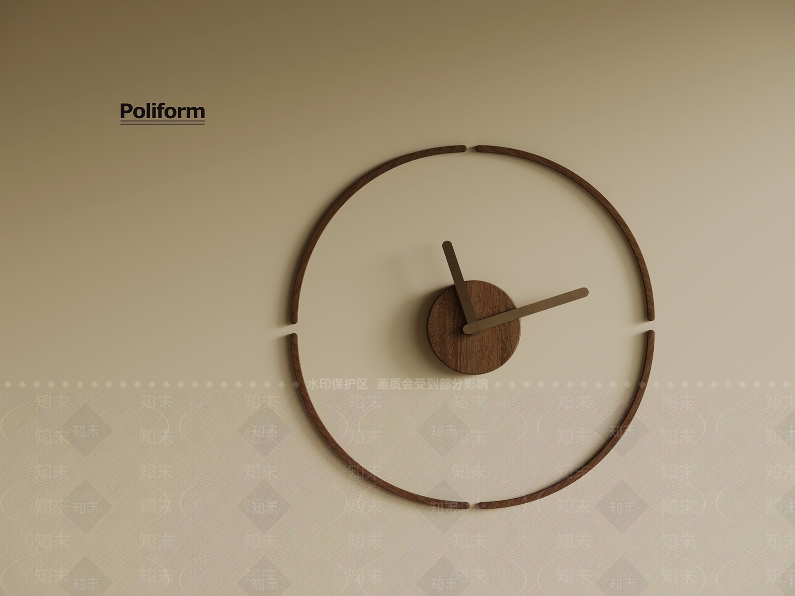 钟表3D模型下载【ID:1194600052】