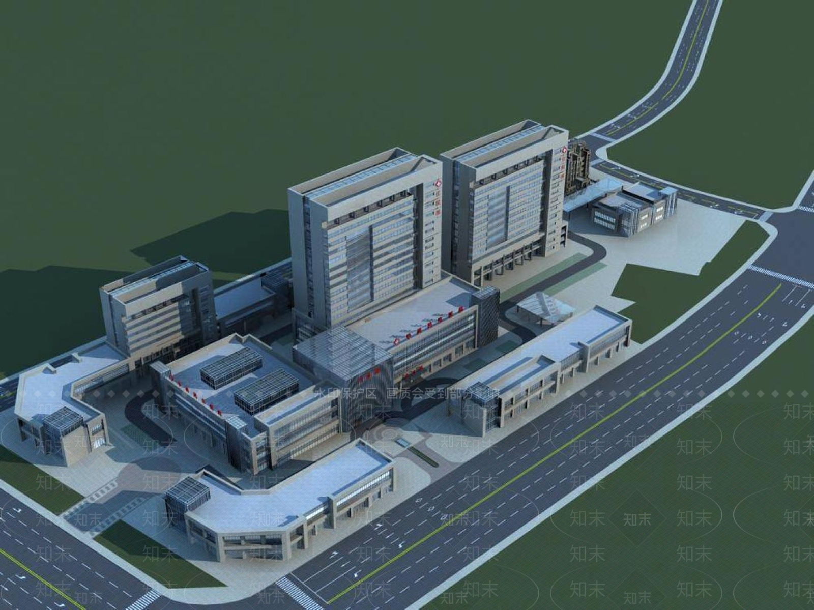 现代其他公共建筑3D模型下载【ID:1194604456】