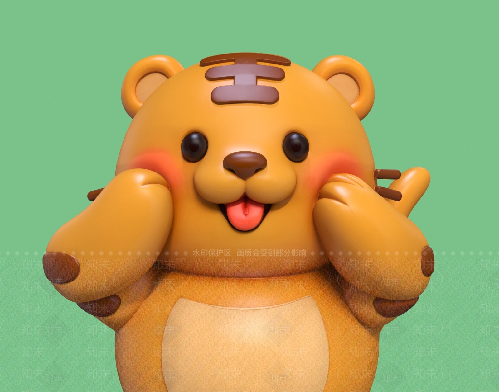 爬行类动物3D模型下载【ID:1194616259】