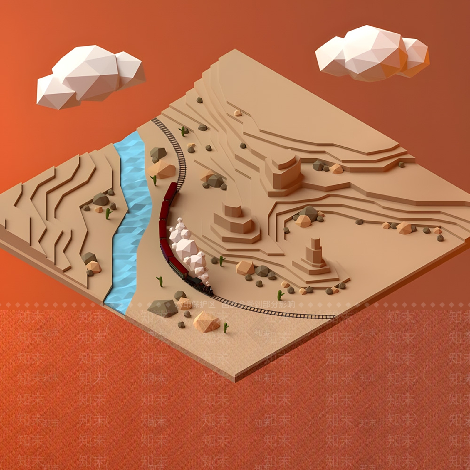 现代其他景观3D模型下载【ID:1194620260】