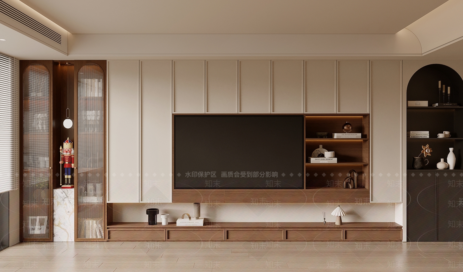 中古背景墙SU模型下载【ID:1194623098】