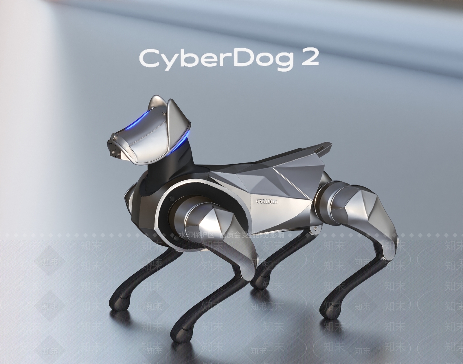 现代智能导购机器人3D模型下载【ID:1194622933】