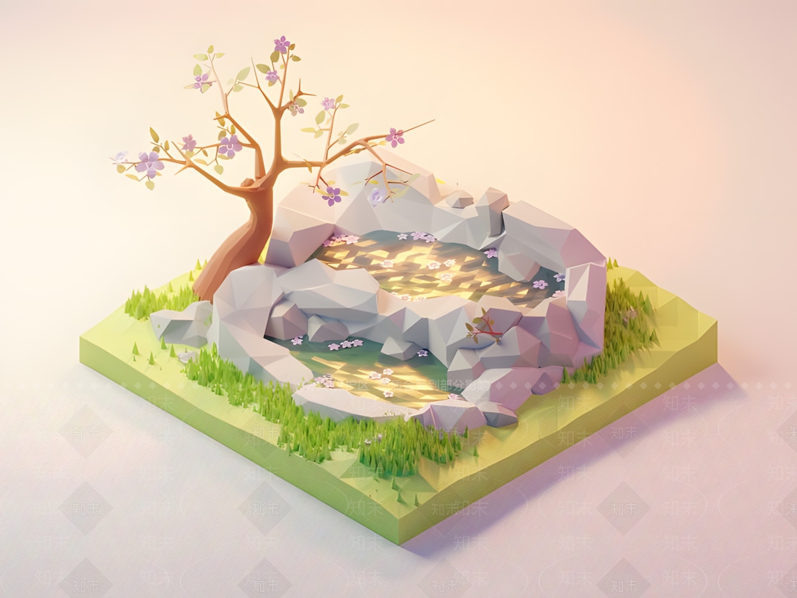 现代其他景观3D模型下载【ID:1194623744】