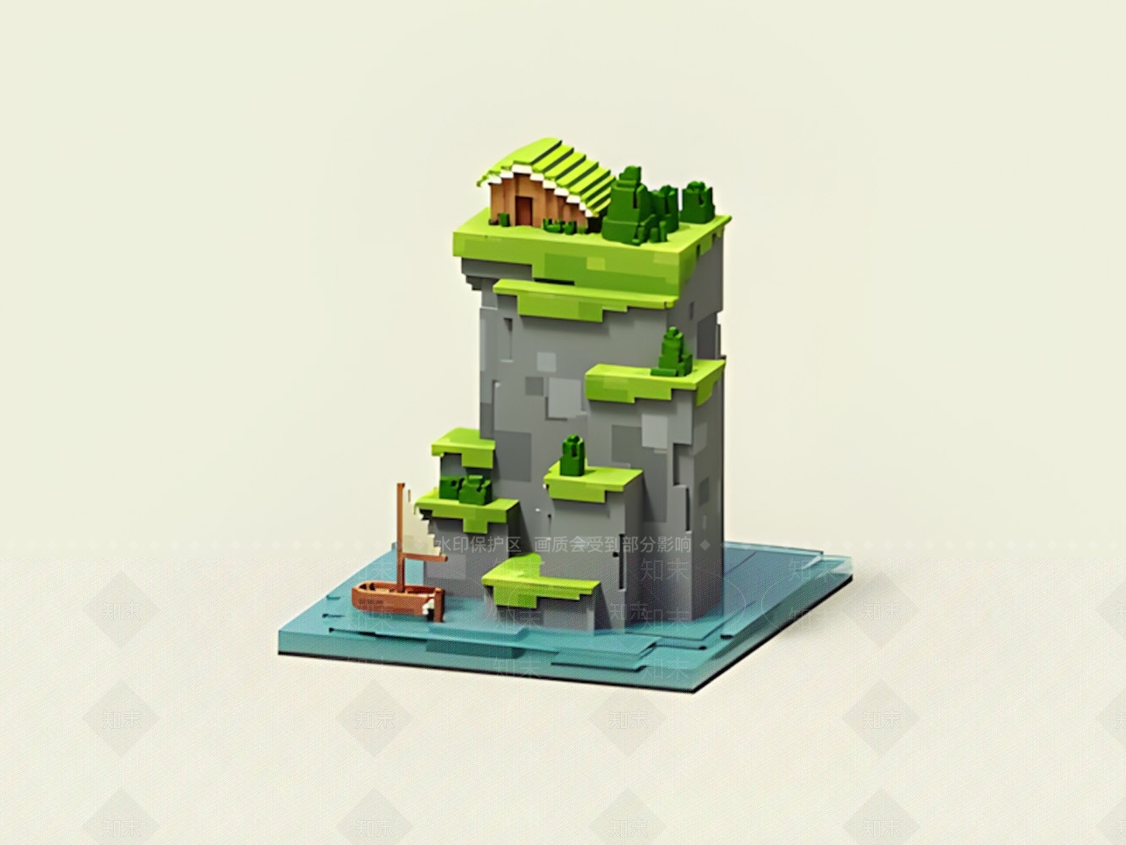 现代其他景观3D模型下载【ID:1194625170】
