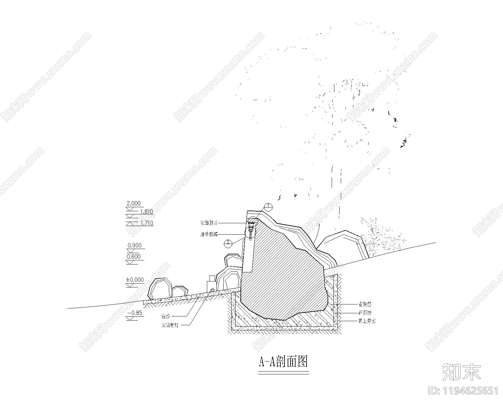 景观节点施工图下载【ID:1194625651】
