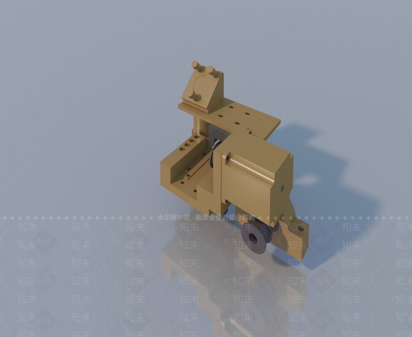 现代单人沙发3D模型下载【ID:1194628146】