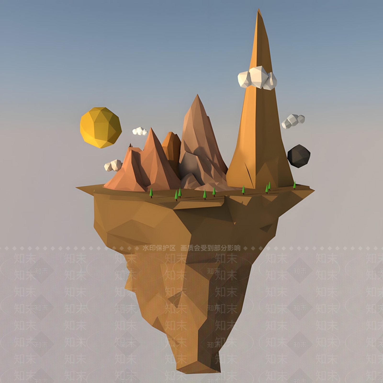 现代其他景观3D模型下载【ID:1194628602】