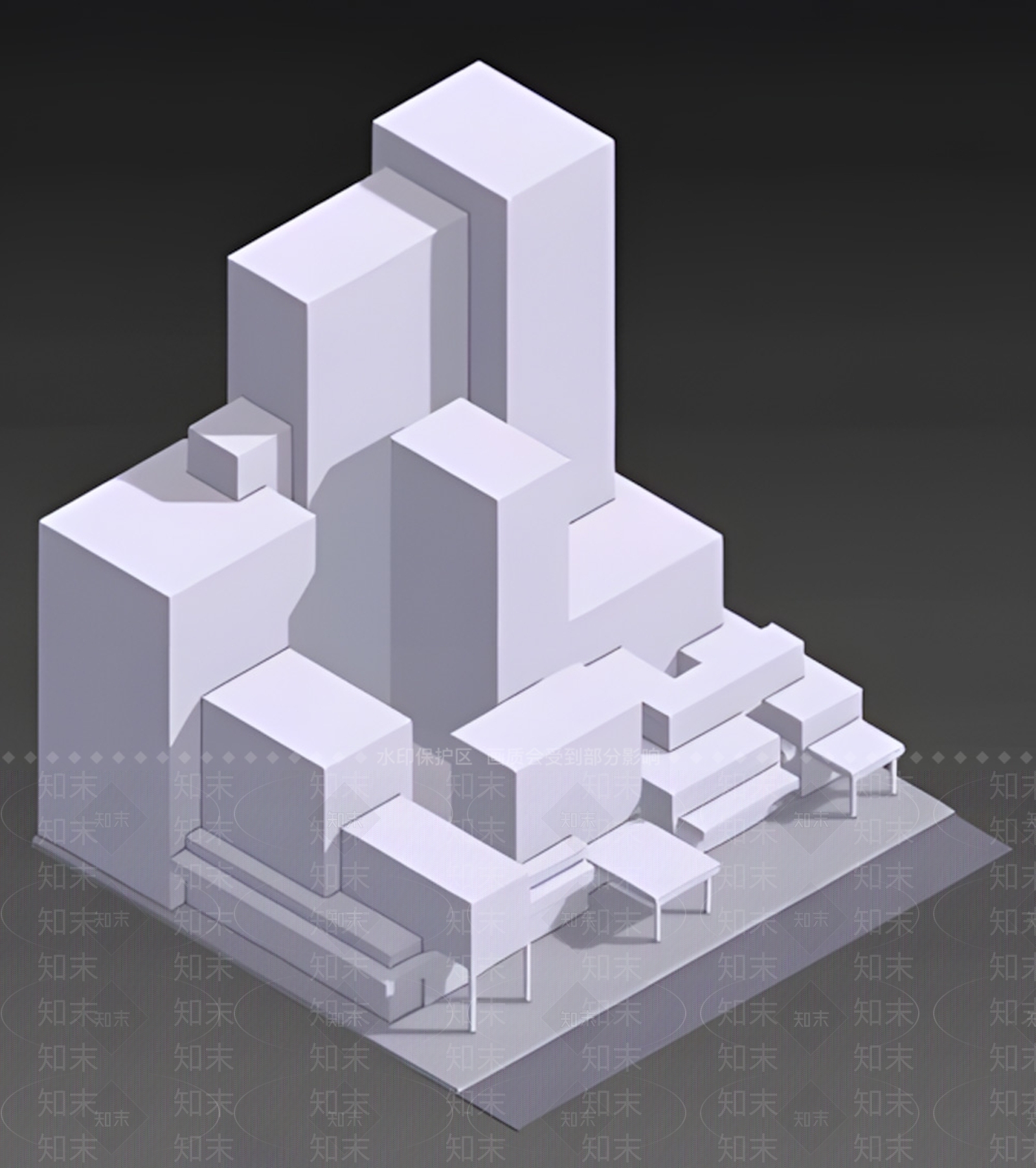 现代其他景观小建筑SU模型下载【ID:1194629070】