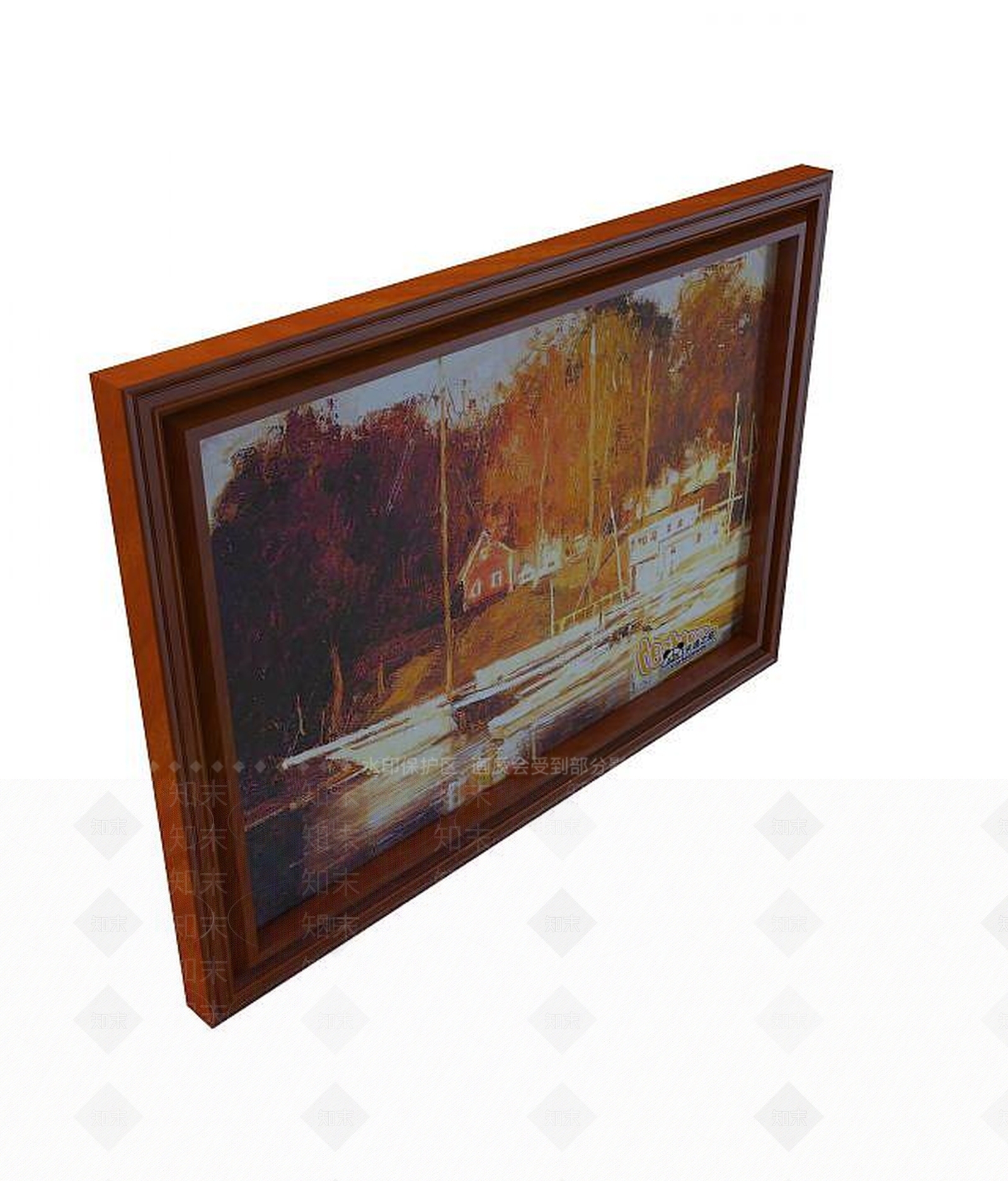 现代相框3D模型下载【ID:1194629067】