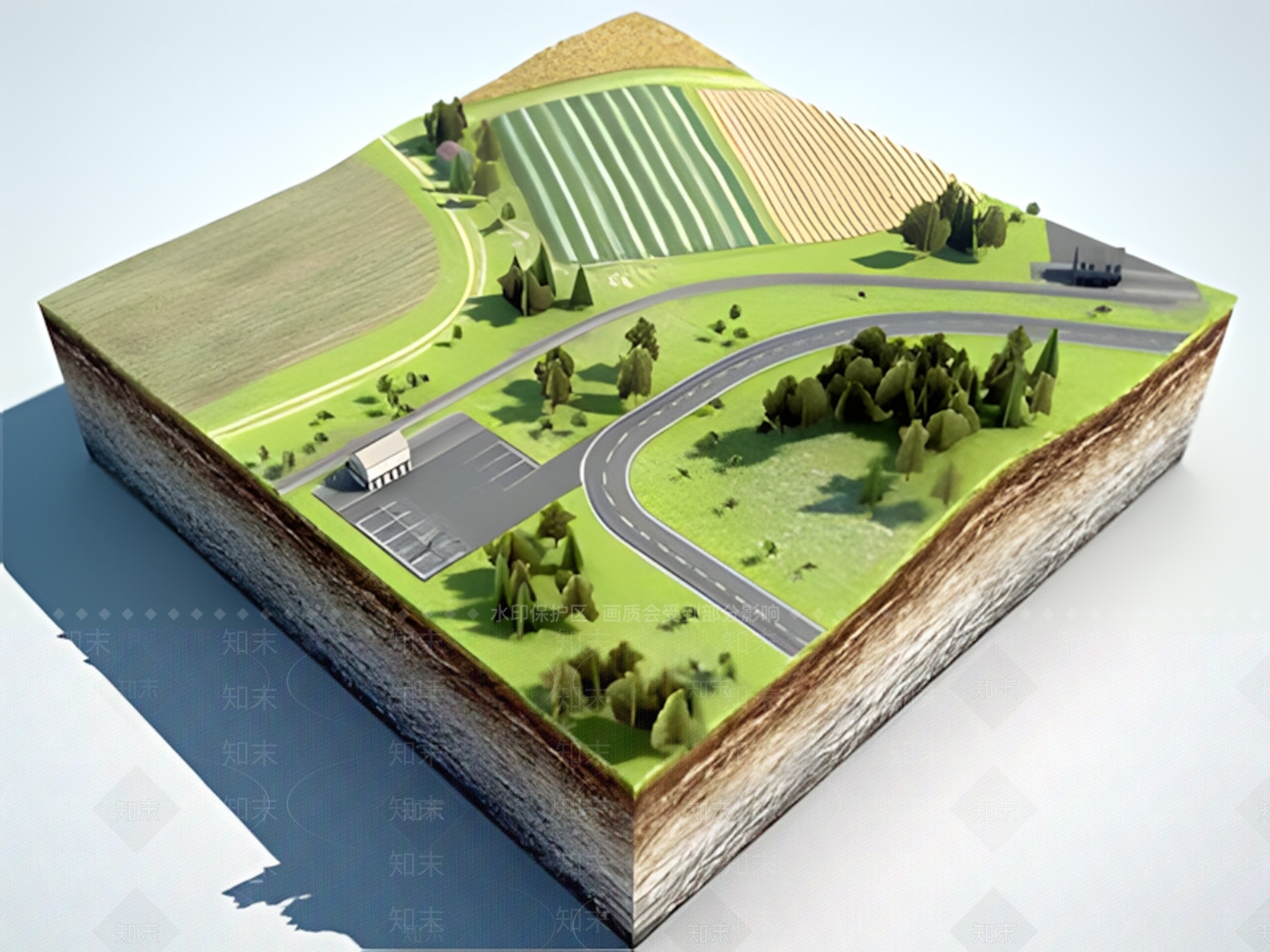 现代其他景观3D模型下载【ID:1194629496】