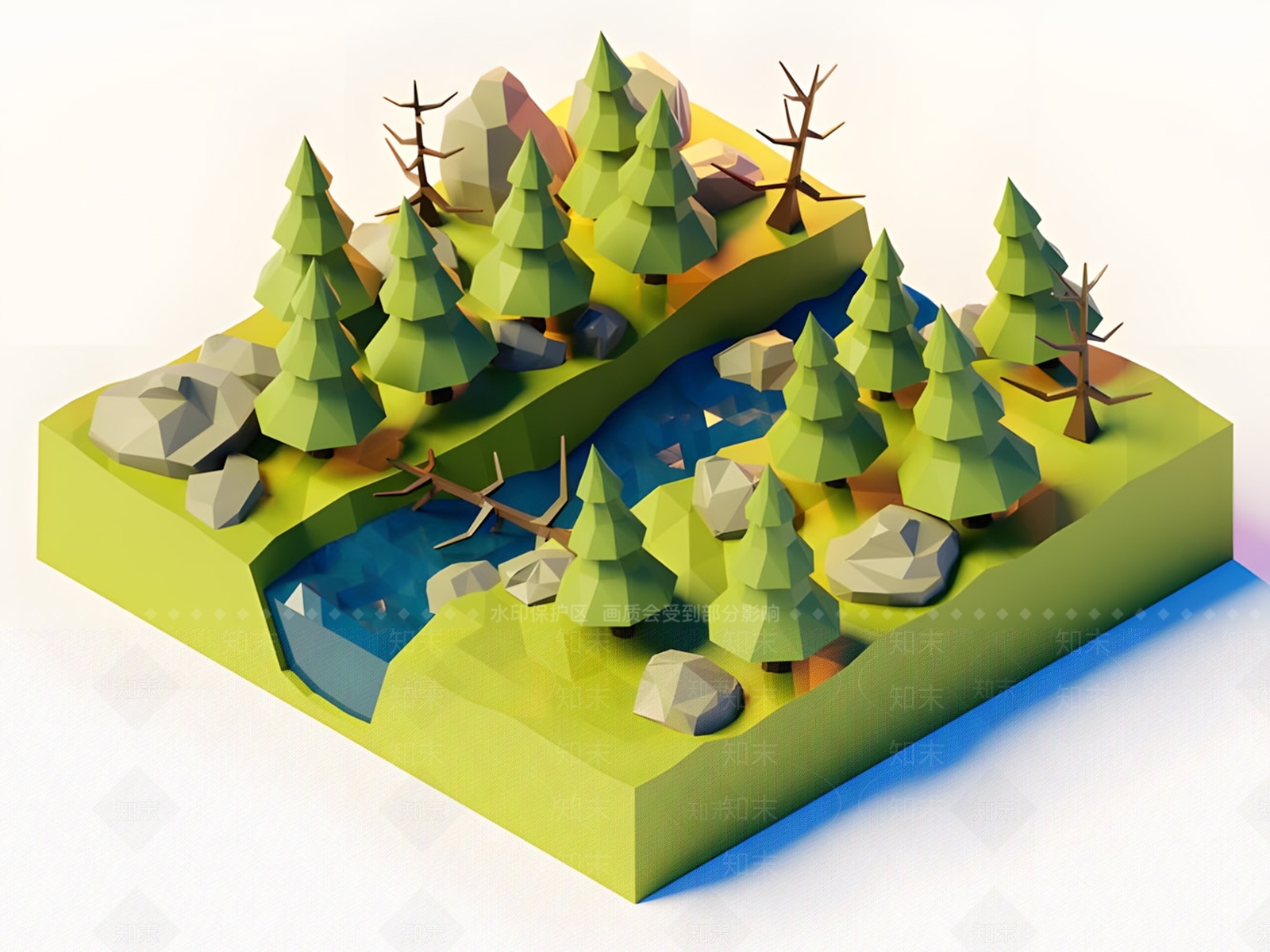 现代其他景观3D模型下载【ID:1194629649】