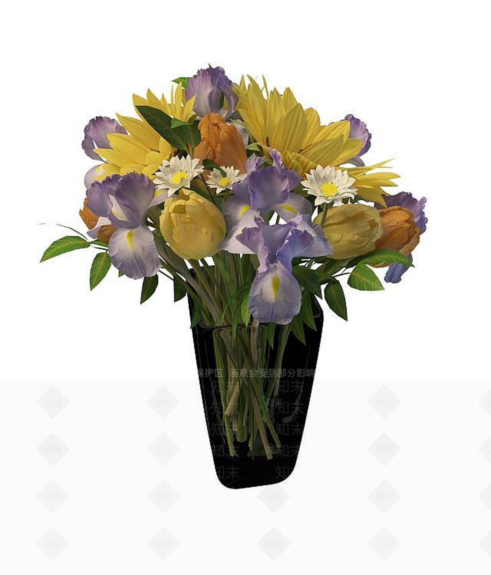 现代花瓶3D模型下载【ID:1194630021】