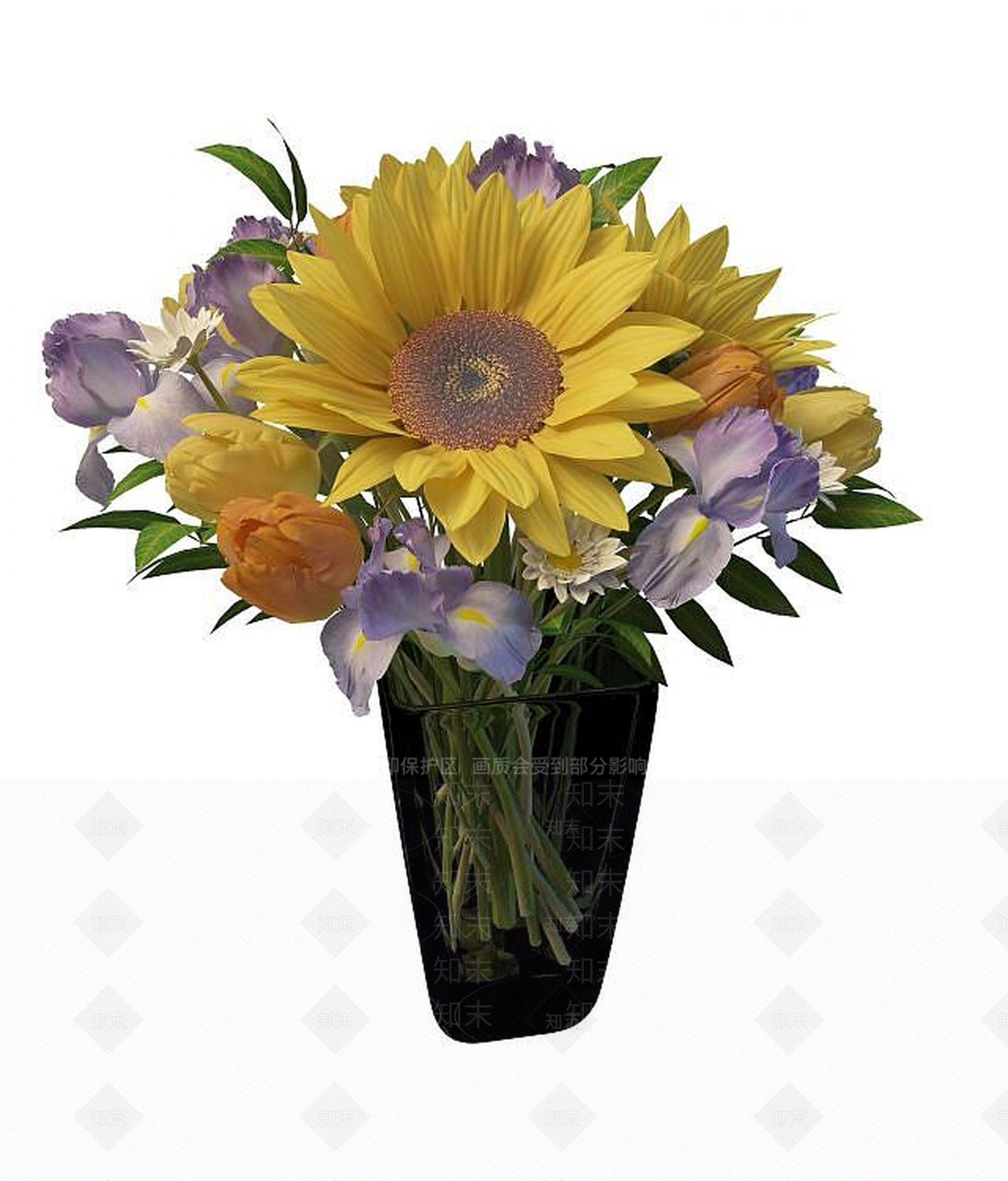 现代花瓶3D模型下载【ID:1194630021】