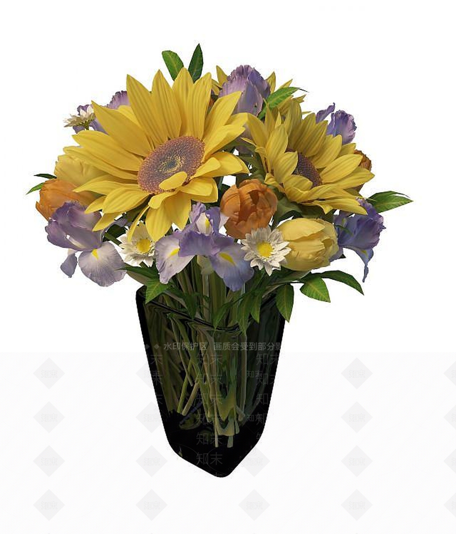 现代花瓶3D模型下载【ID:1194630021】